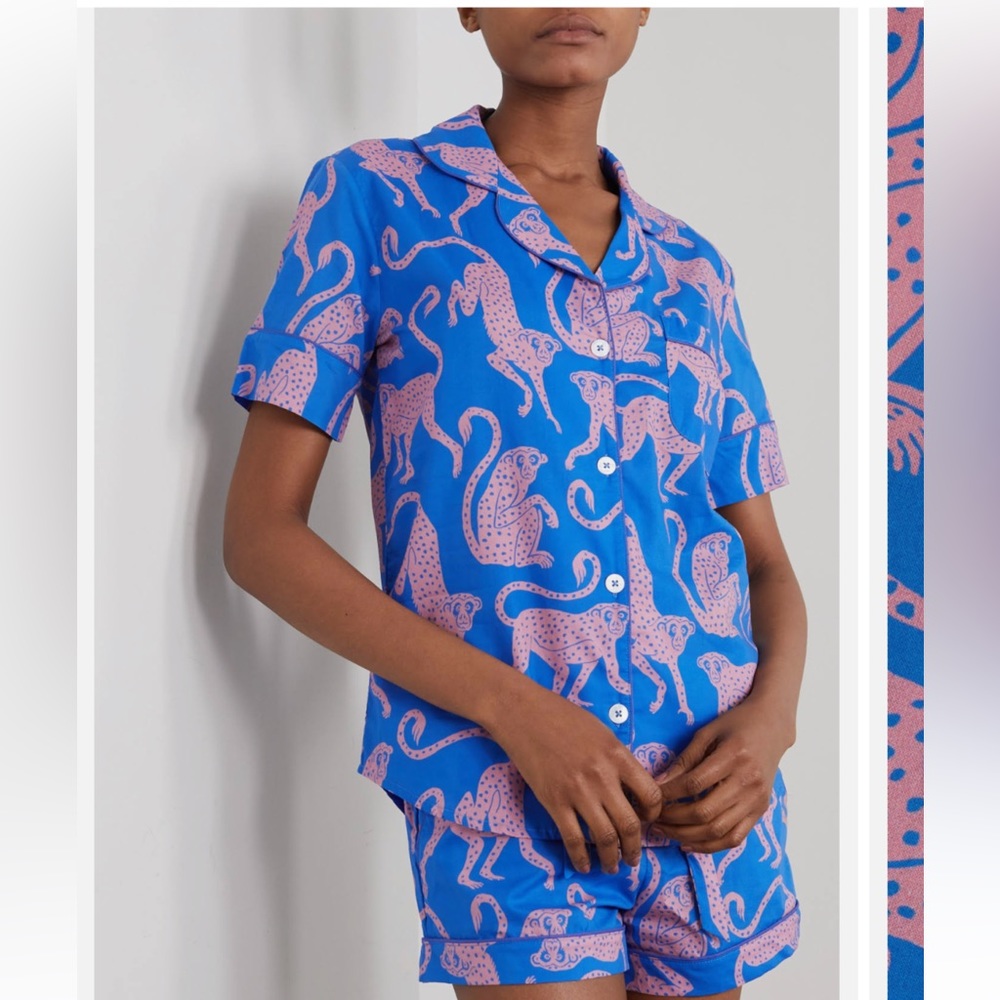 Desmond & Dempsey monkey pajamas